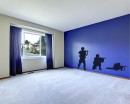 Soldier Vinyl Decals Silhouette Modern Wall Art Sticker